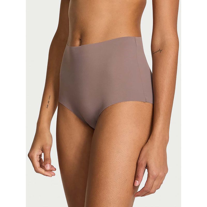 Victoria's Secret Grey No-Show Strappy Modern Brief Panty (XS)