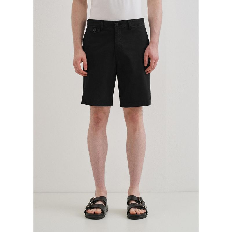 Banana Club Black Cotton Shorts (30)