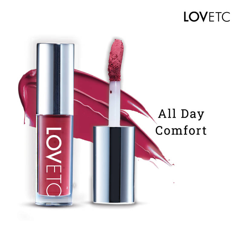 LOVETC Zero Gravity Liquid Lipstick, Full Coverage - Karaoke Night