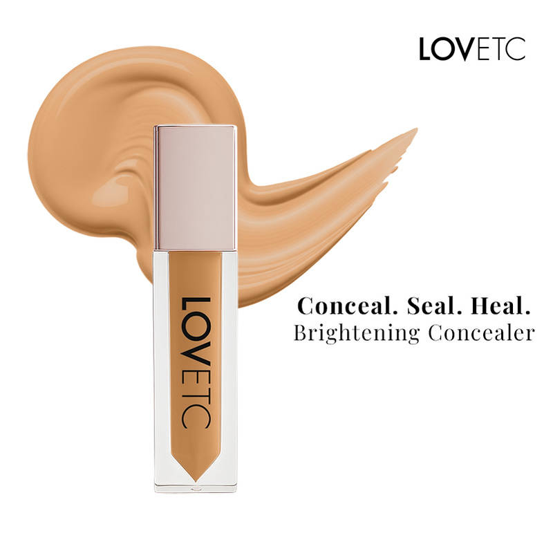LOVETC Creamy Comfort Concealer, Full Coverage - Maple Syrup