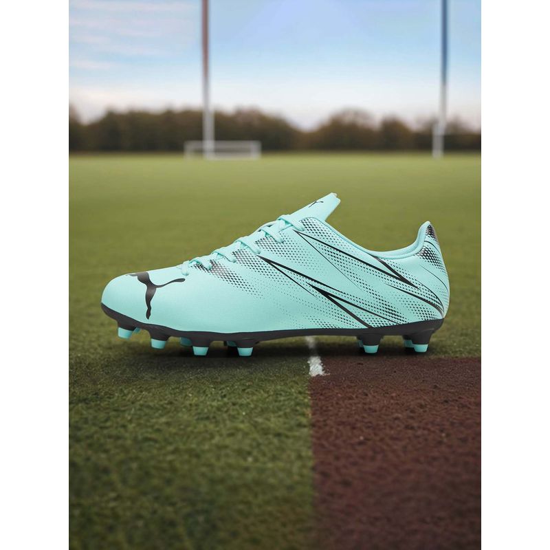Puma ATTACANTO FG/AG Men Green Football Shoes (UK 9)