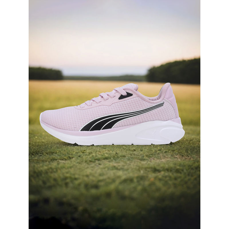 Puma Exoteric Women Lavender & Black Running Shoes (UK 4)