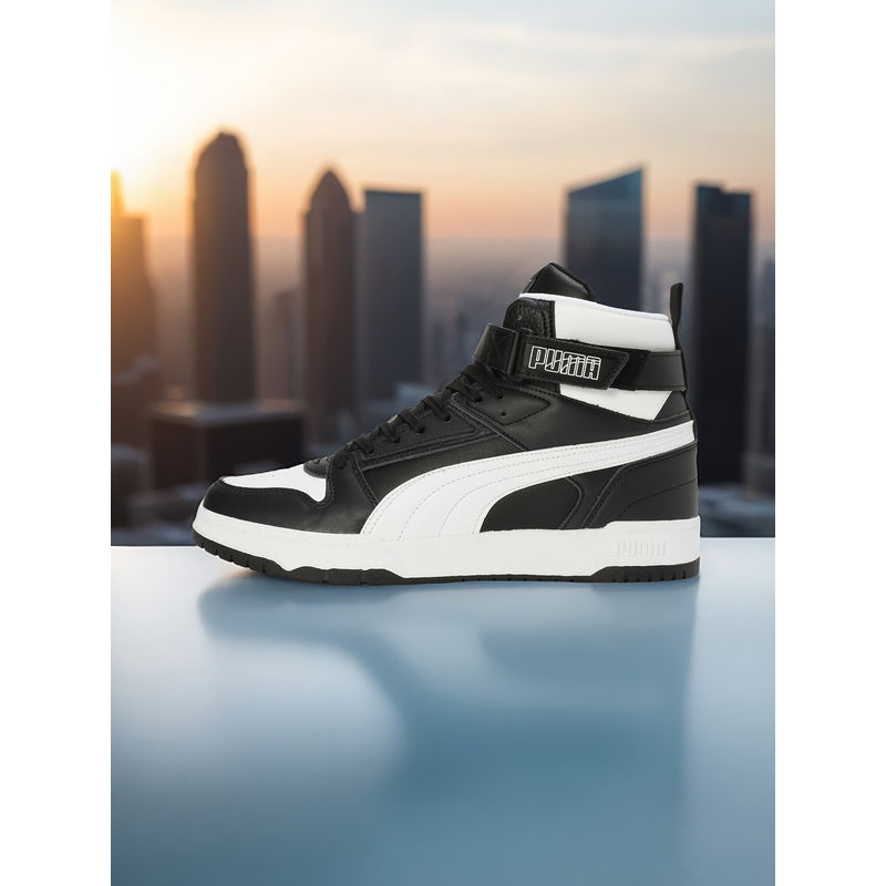 Puma Court Shatter Mid Men Black Sneakers (UK 7)