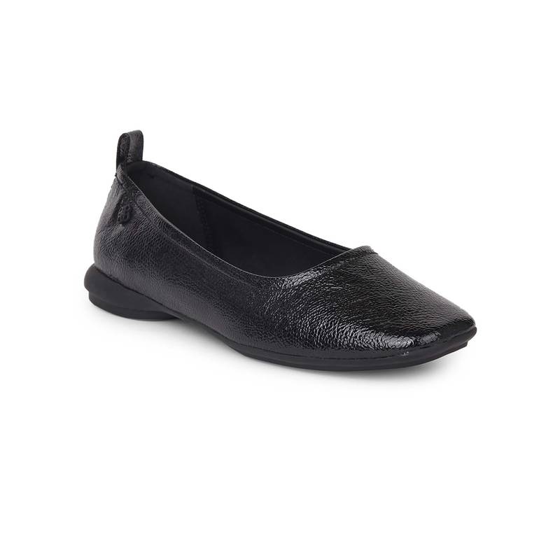 Bata Black Women Casual Ballerina Durable Sole Everyday Comfort (6)