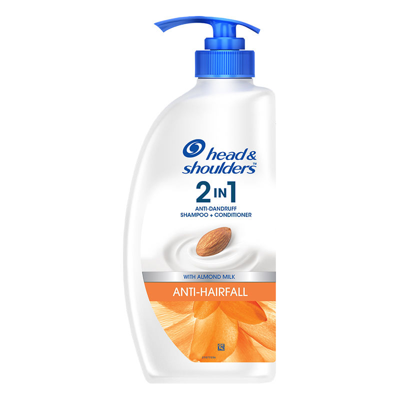 Head & Shoulders 2-in-1 Anti-hairfall Anti-dandruff Shampoo + Conditioner with almond milk