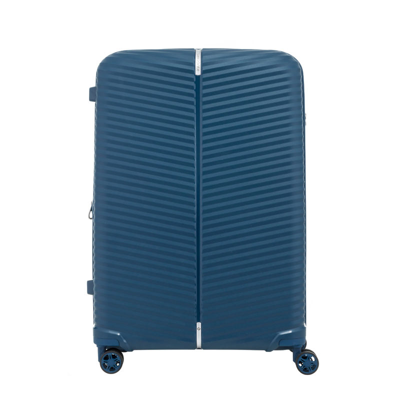 Samsonite Trolley Bag Suitcase For Travel | Varro 75 Cms Polypropylene Hardsided Large Check-in Luggage Trolley Bag with Expandable Zip, Peacock Blue