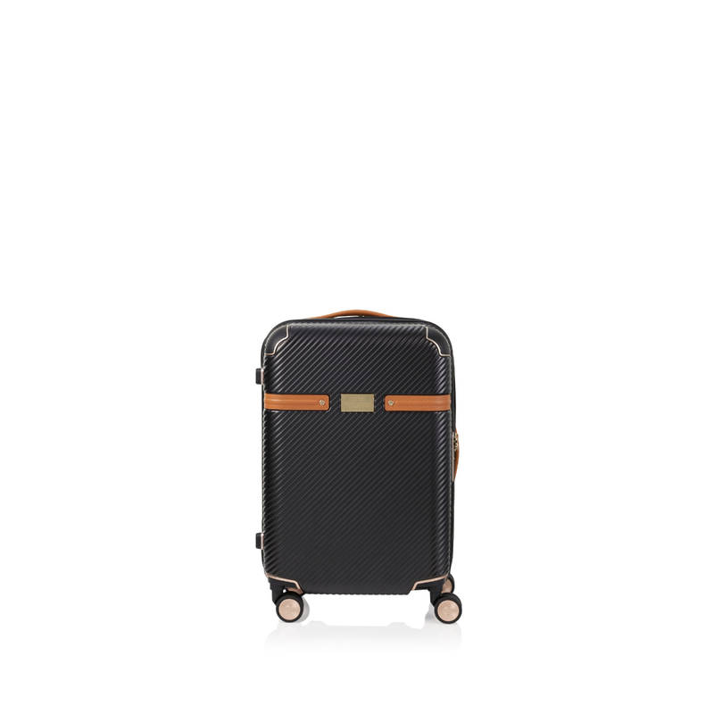 Samsonite Trolley Bag Suitcase For Travel | SBL Richmond II Spinner 55 Cms Polycarbonate Hardsided Cabin Luggage Trolley Bag, Black