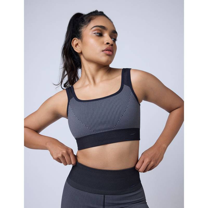 FEIER Grey Prism Sports Bra (S)
