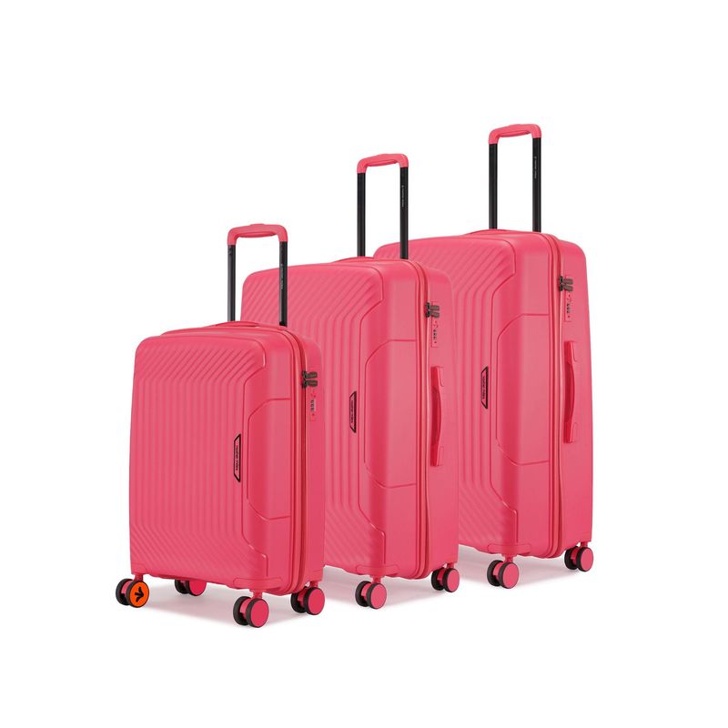 Buy Nasher Miles Unisex Pink Coorg Hard-Sided Polypropylene Black