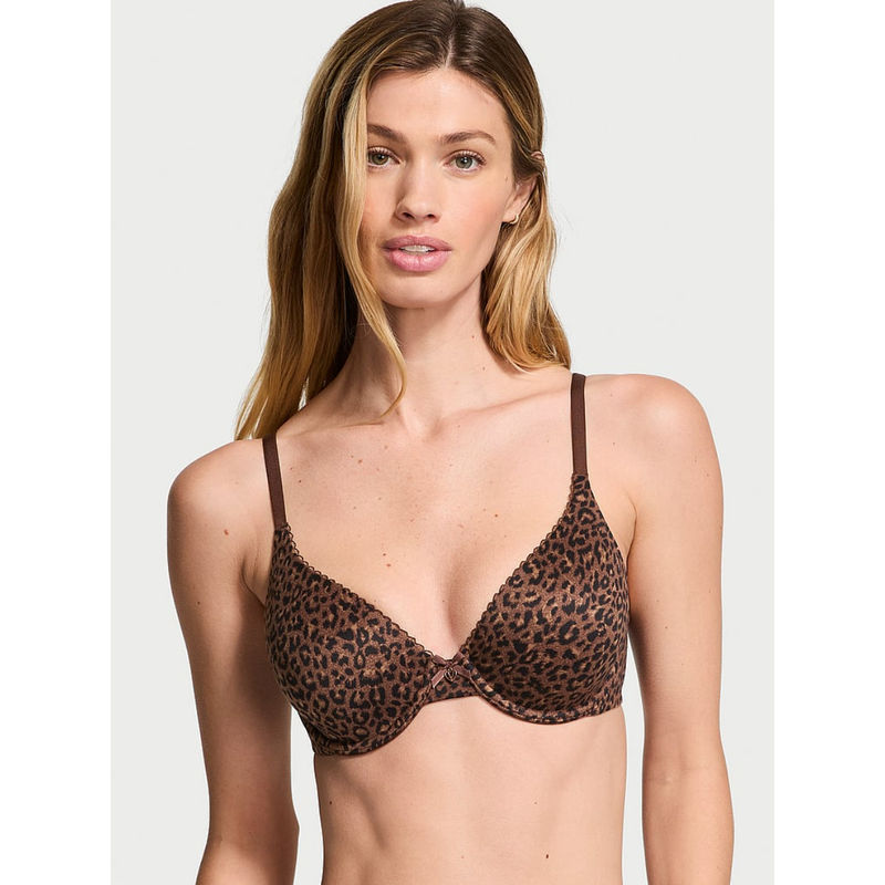 Victoria's Secret Brown Lightly Lined Full-Coverage Smooth Bra (38DDD)