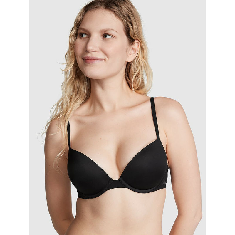 Victoria's Secret Black Everywhere Wear Super Push-Up Bra (32B)
