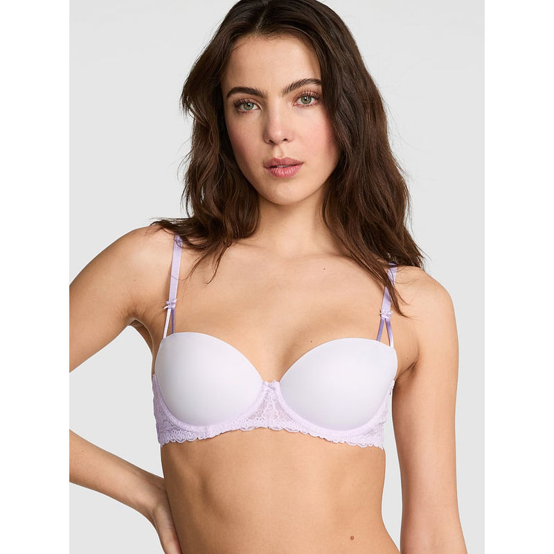 Victoria's Secret Lavender Push-Up Balconette Bra (38DD)