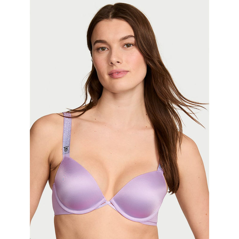 Victoria's Secret Lavender Very Sexy Shine Strap Push-Up Bra (38DD)