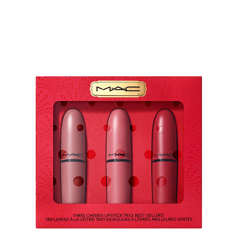 M.A.C Three Cheers! Lipstick Trio - Best-Sellers