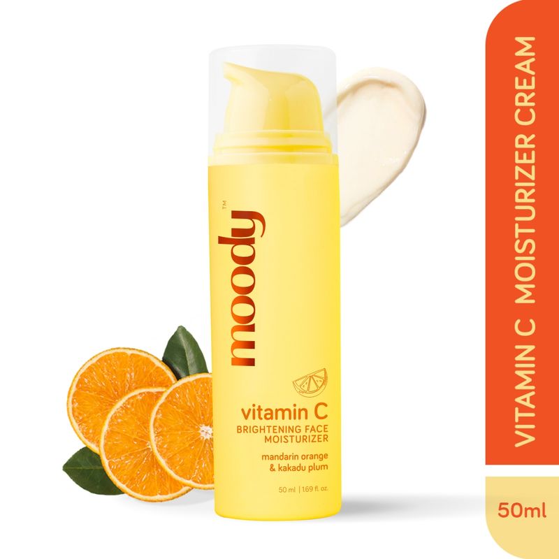 Moody 5 Vitamin C Face Cream Moisturiser with Niacinamide & Alpha