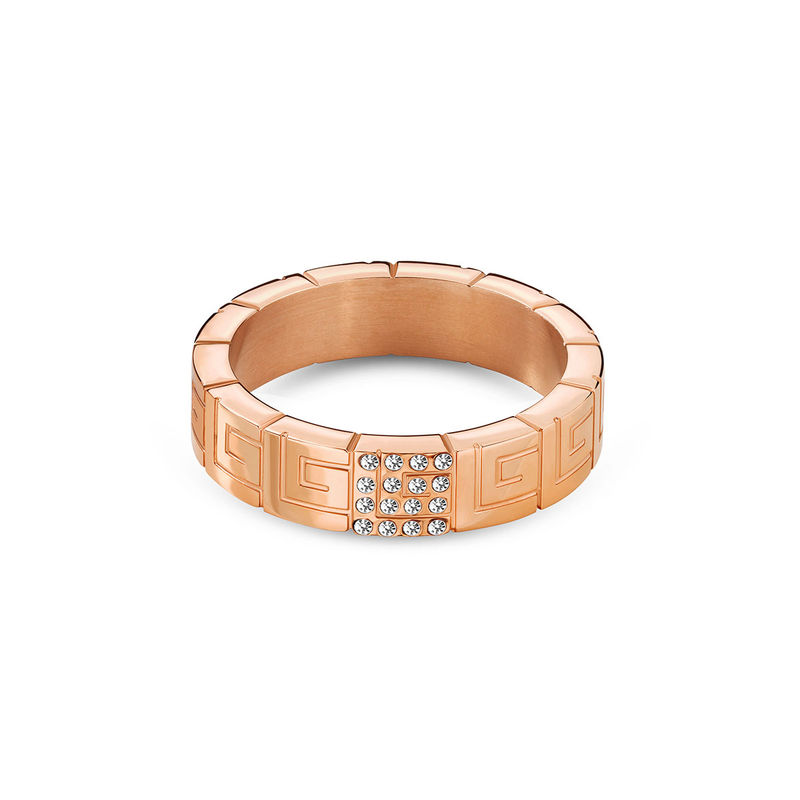 Guy Laroche Audrey Stainless Steel Women Rose Gold Ring (12)