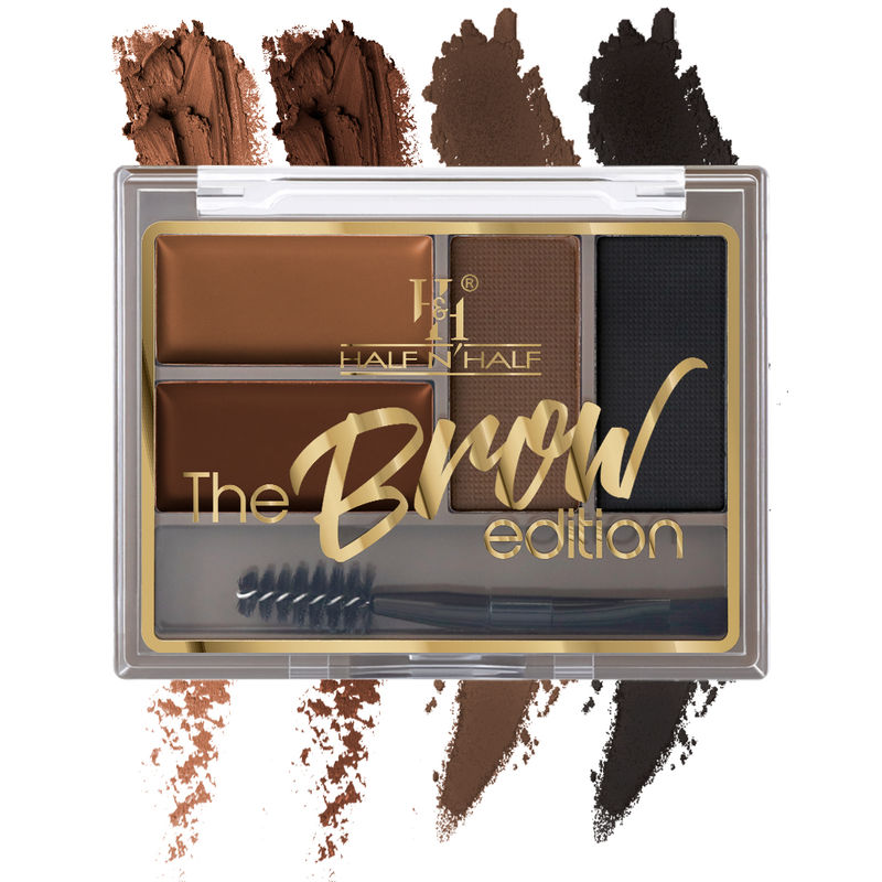 Half N Half The Brow Addition Eyebrow Enhancer Palette - 02 Delicate Arch
