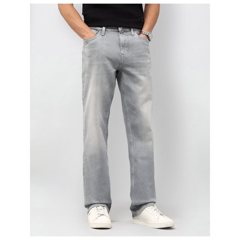 U.S. Polo Assn. Denim Co. Men Shawn Relaxed Fit Black Jeans (30)