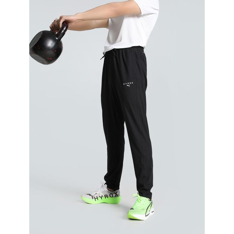 Puma Men Black Solid Joggers (S)