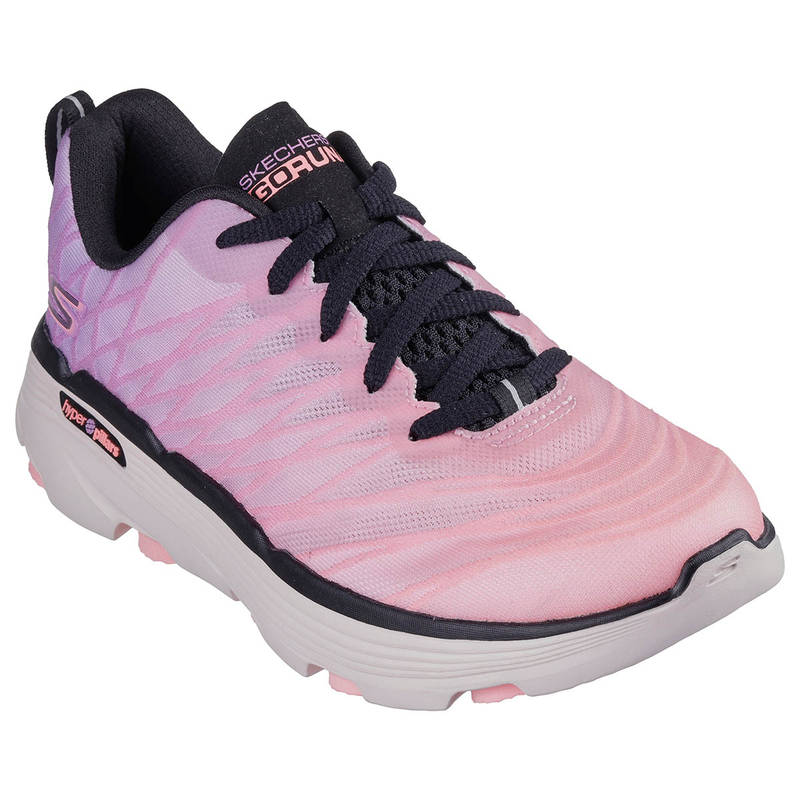 SKECHERS Women GO RUN 7.0 Pink Lace Up Running Shoes (US 7)