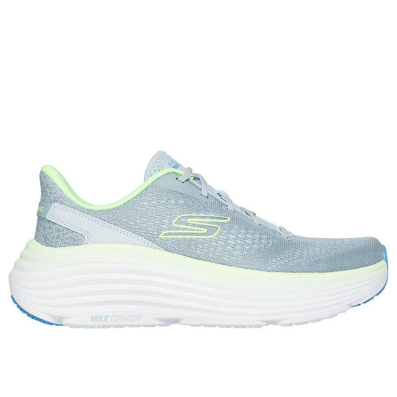 SKECHERS Women MAX CUSHIONING ENDEAVOUR - KA Blue Running Shoes (US 7)