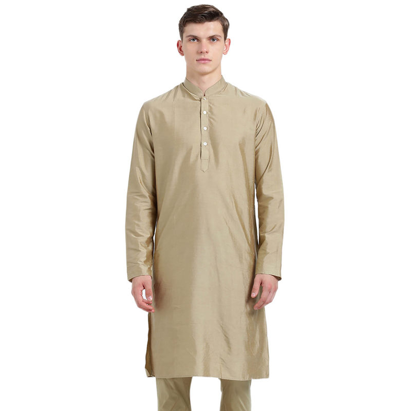KISAH Men Khaki Kurta (38)