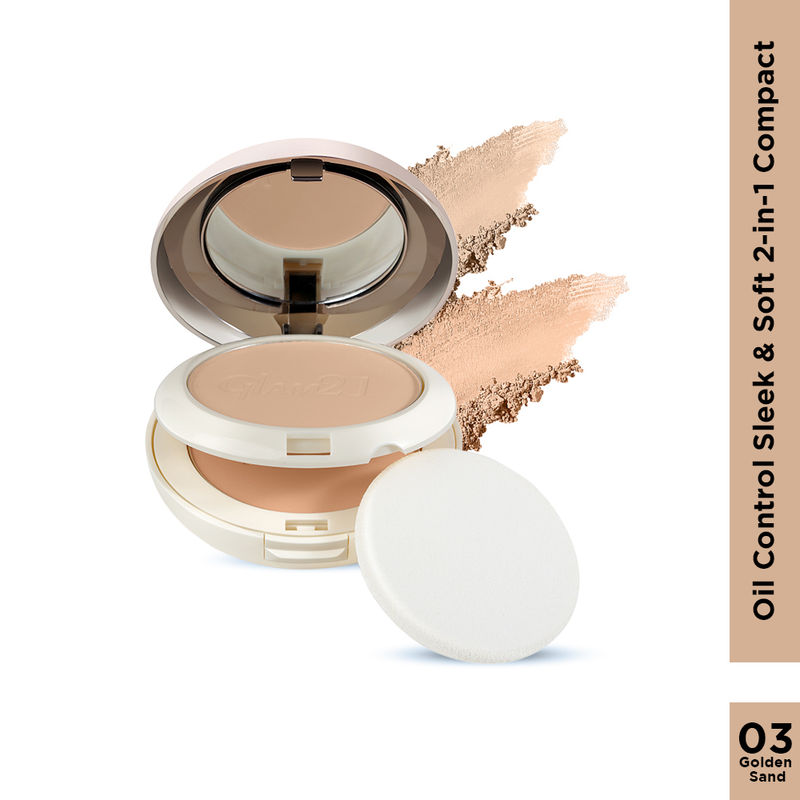 GLAM21 Oil Control Sleek & Soft Duo Compact