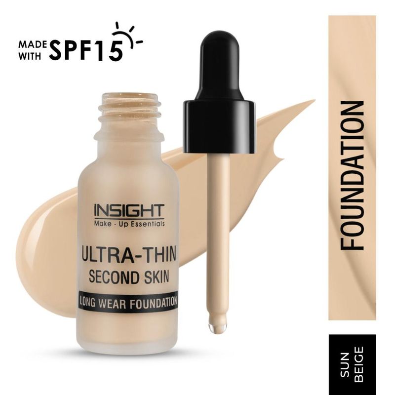 Insight Cosmetics Ultra-Thin Second Skin Long Wear Foundation - 03 Sunbeige
