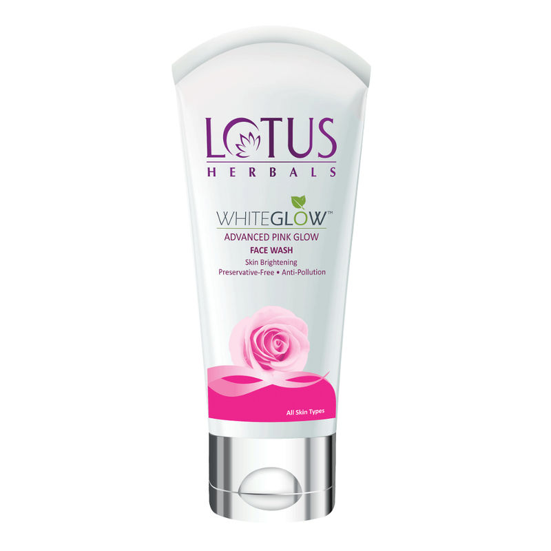 lotus white glow face wash price