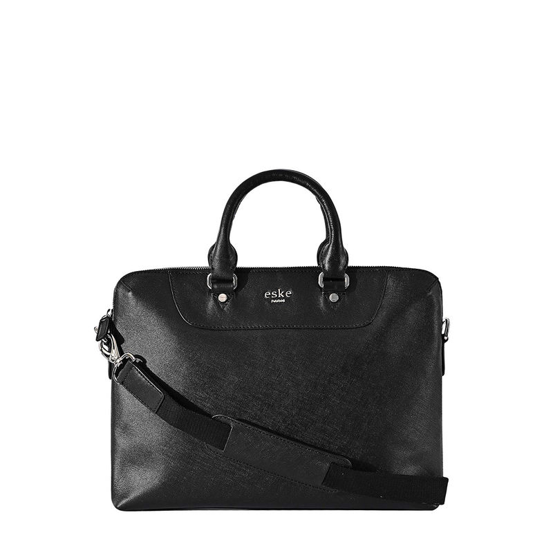 Buy Eske Black Paxel Textured 14 Inch Laptop Bag Online