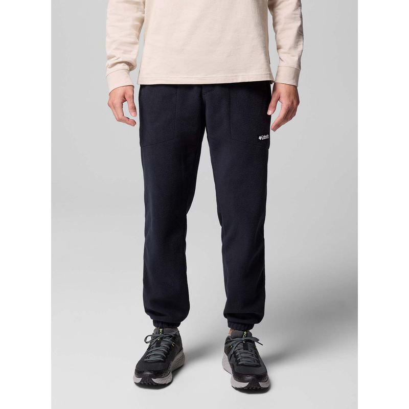 Columbia Black Solid Regular Joggers (L)
