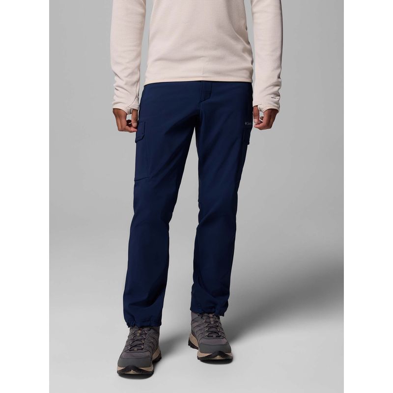 Columbia Navy Blue Solid Slim Joggers (30)