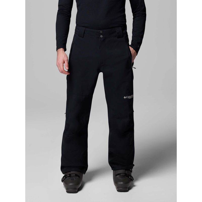 Columbia Black Solid Slim Insulated Pant (L)