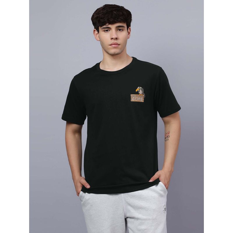 Converse Men Black Driftwood T-shirt (S)