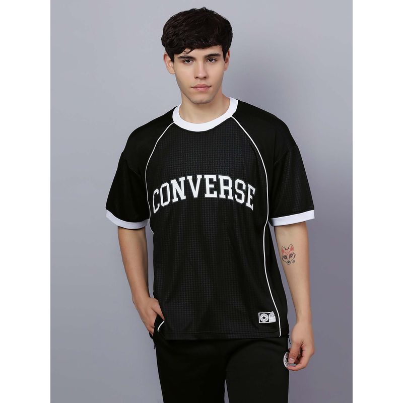 Converse Men Black Retro Chuck Taylor Jersey (S)