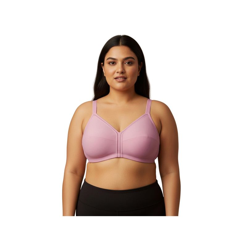 Zivame Polignac True Curv Cotton Laminated Non Wired Full Coverage Minimiser Bra (32E)