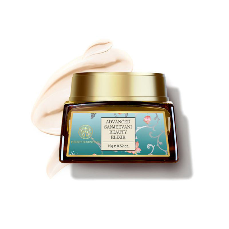 Forest Essentials Sanjeevani Beauty Elixir Ayurvedic Herb Infused Anti-Aging Gel Lightweight Cream