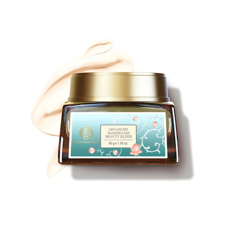 Forest Essentials Moisturising Day Cream Sanjeevani Beauty Elixir - Anti Ageing, Lightweight
