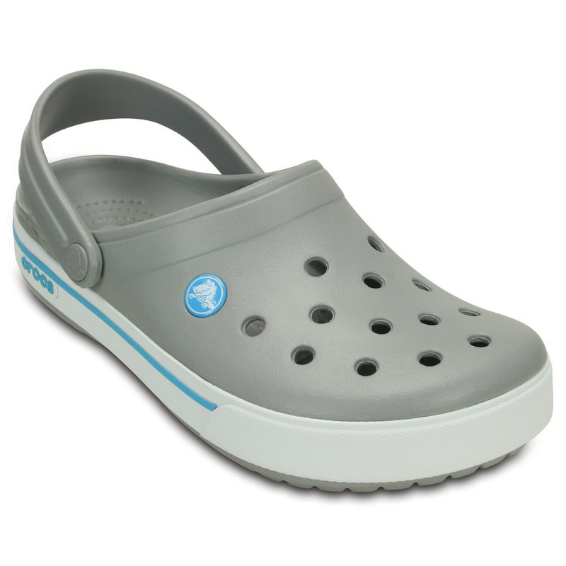 Crocs light 2025 grey electric blue