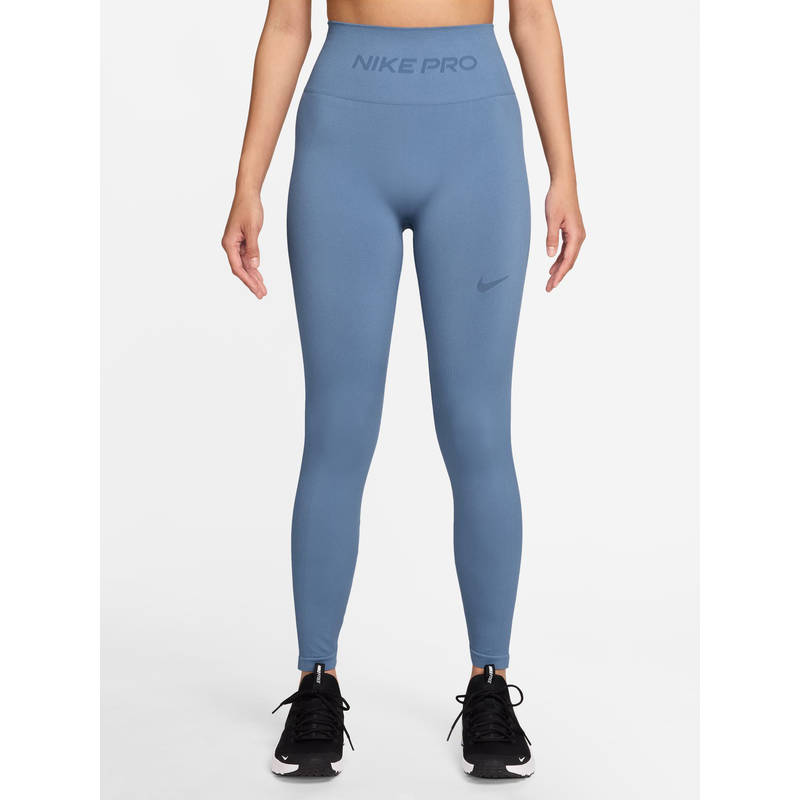 Nike Blue Sportswear Seamless Women's Leggings (XL)