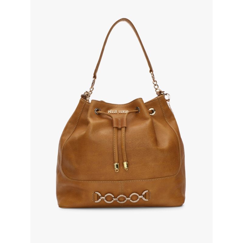 Pelle Luxur Zukat Tan Shoulder Bag For Women Buy Pelle Luxur Zukat Tan