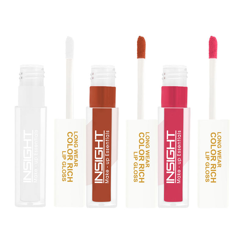 Buy Insight Cosmetics Long Wear Color Rich Lip Gloss Pack Of 3 Online