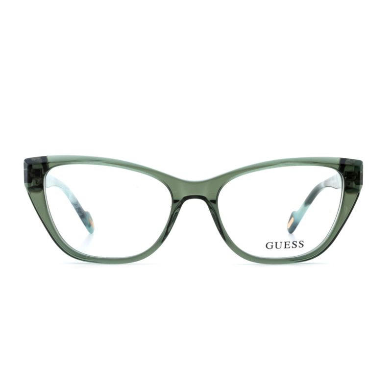Buy Guess Eyewear For Women With Shiny Crystal Green Acetate Frame