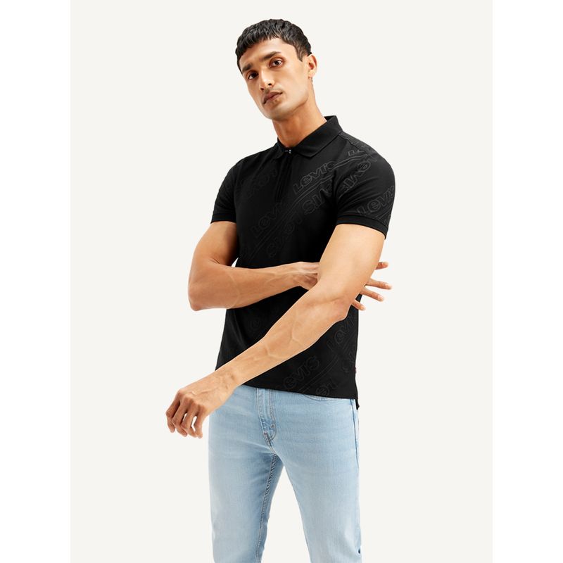 Levi's Men Brand Logo Slim Fit Polo T-Shirt (S)