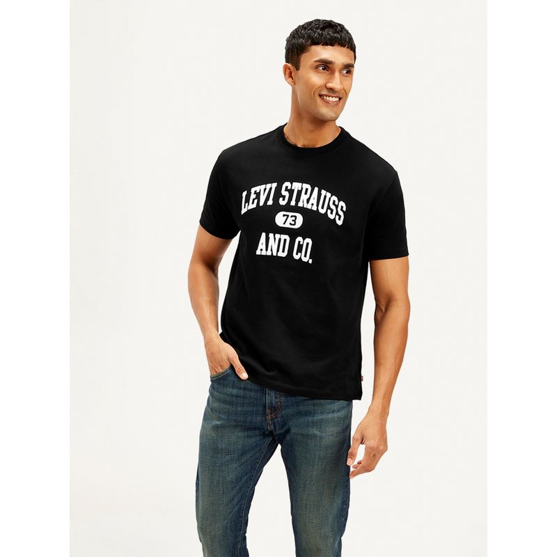 Levi's Men Brand Logo Crew Neck T-Shirt (M)