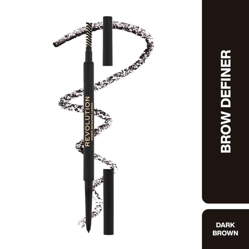 Makeup Revolution Precise Brow Pencil - Dark Brown