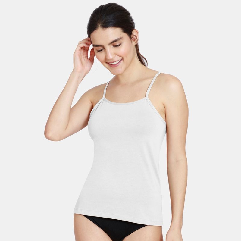 Zivame Basic Camisole- White (M)