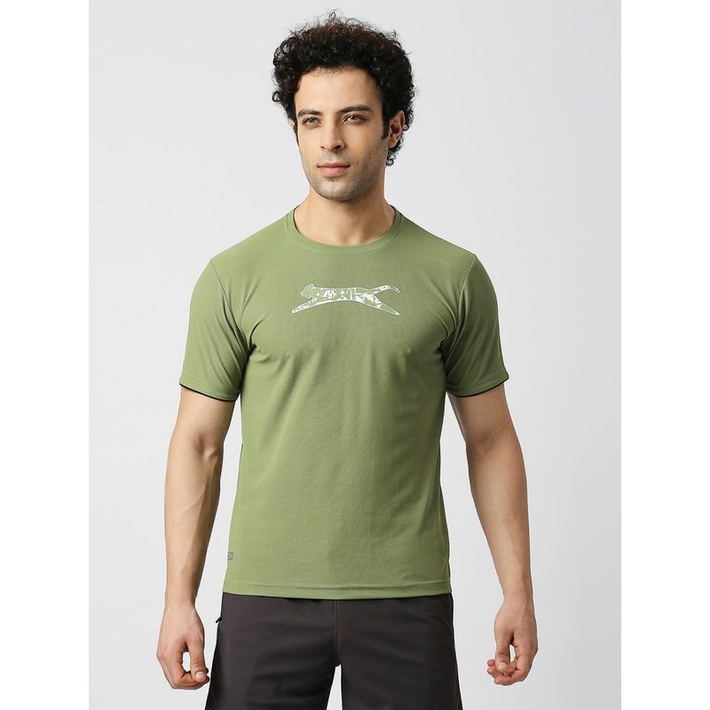 Black Panther Men's Hunter Green Acti Fit T-Shirt (M)