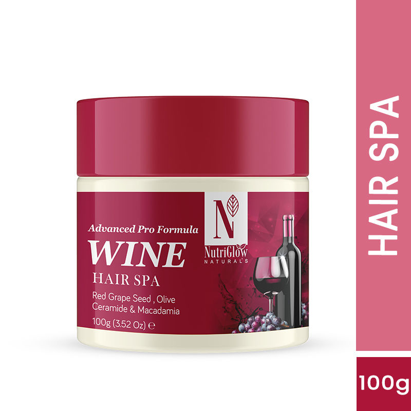Buy NutriGlow Natural's Advanced Pro Formula Wine Hair Spa Online