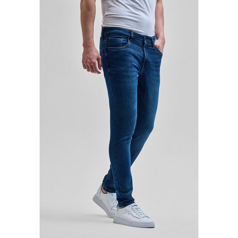 Snitch Denim Blue Skinny Fit Jeans (30)